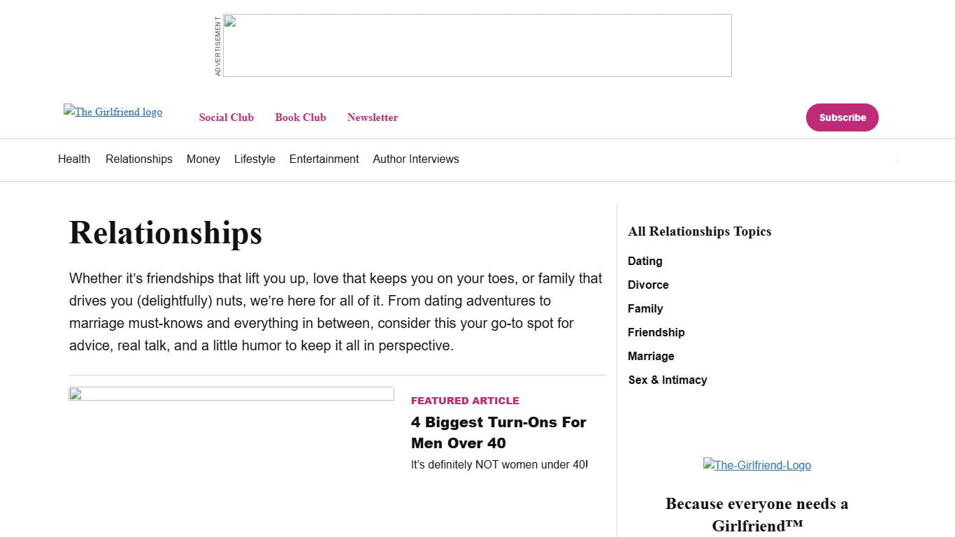 Marriage, Friendships, Dating Stories and Advice