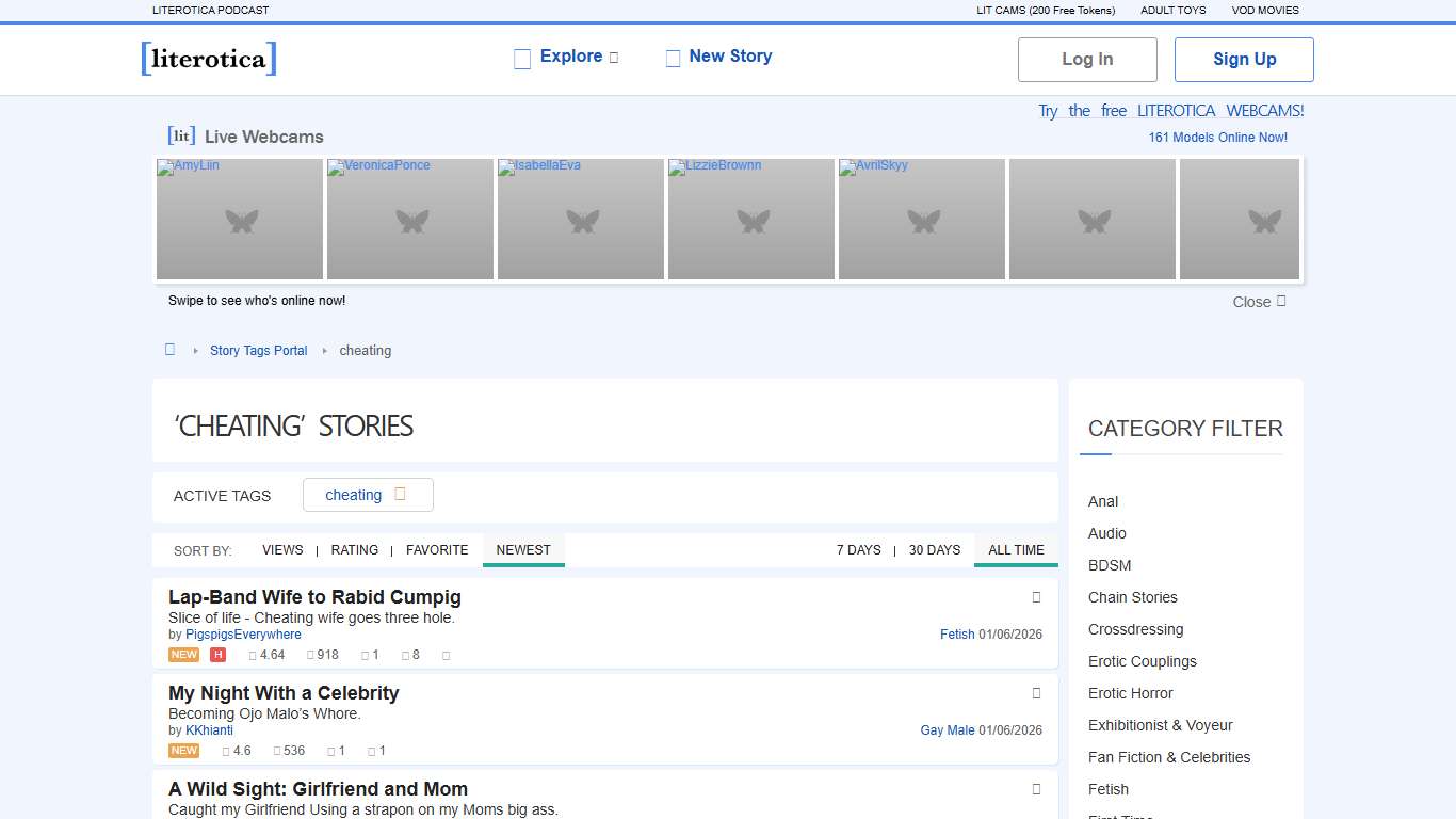 cheating - Literotica.com